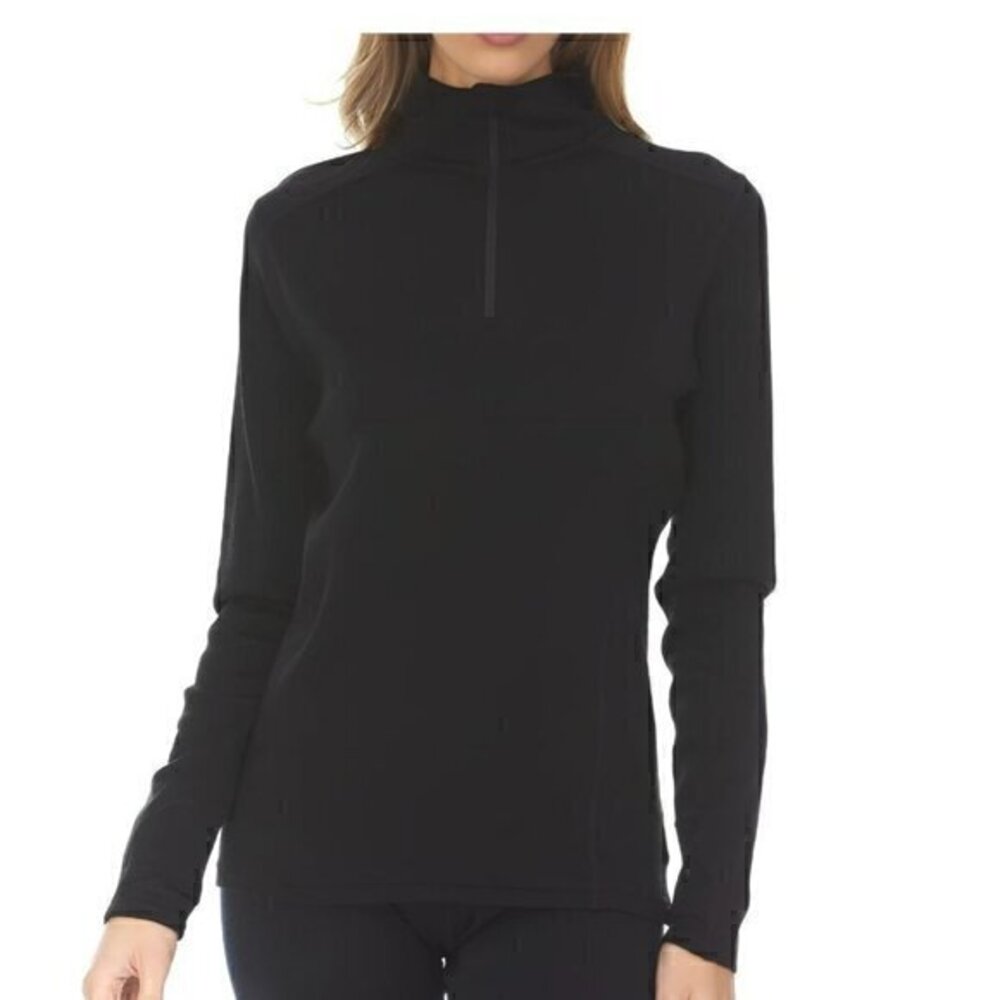Minus33 Midweight Sequoia Women's Long Sleeve 1/4 Zip Long sleeve Sweatshirt